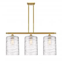 Innovations Lighting 516-3I-SG-G1113-L - Cobbleskill - 3 Light - 36 inch - Satin Gold - Cord hung - Island Light