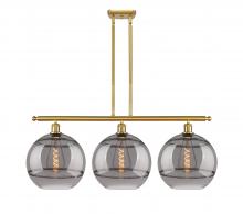 Innovations Lighting 516-3I-SG-G556-12SM - Rochester - 3 Light - 39 inch - Satin Gold - Cord hung - Island Light