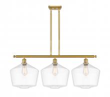 Innovations Lighting 516-3I-SG-G652-12 - Cindyrella - 3 Light - 39 inch - Satin Gold - Cord hung - Island Light