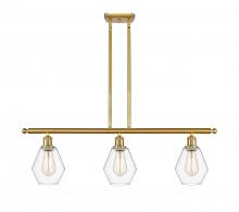 Innovations Lighting 516-3I-SG-G652-6 - Cindyrella - 3 Light - 36 inch - Satin Gold - Cord hung - Island Light