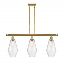 Innovations Lighting 516-3I-SG-G654-7 - Cindyrella - 3 Light - 36 inch - Satin Gold - Cord hung - Island Light