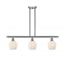  516-3I-SN-G461-6 - Norfolk - 3 Light - 36 inch - Brushed Satin Nickel - Cord hung - Island Light