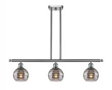 Innovations Lighting 516-3I-SN-G556-6SM - Rochester - 3 Light - 36 inch - Brushed Satin Nickel - Cord hung - Island Light