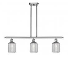 Innovations Lighting 516-3I-SN-G559-5SM - Bridal Veil - 3 Light - 36 inch - Brushed Satin Nickel - Cord hung - Island Light