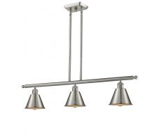 Innovations Lighting 516-3I-SN-M8 - Smithfield - 3 Light - 36 inch - Brushed Satin Nickel - Cord hung - Island Light