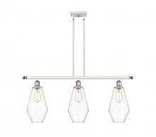 Innovations Lighting 516-3I-WPC-G652-7 - Cindyrella - 3 Light - 36 inch - White Polished Chrome - Cord hung - Island Light