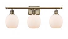  516-3W-AB-G101 - Belfast - 3 Light - 26 inch - Antique Brass - Bath Vanity Light