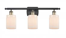 Innovations Lighting 516-3W-BAB-G341 - Hadley - 3 Light - 25 inch - Black Antique Brass - Bath Vanity Light