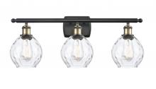  516-3W-BAB-G362 - Waverly - 3 Light - 26 inch - Black Antique Brass - Bath Vanity Light