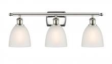  516-3W-PN-G381 - Castile - 3 Light - 26 inch - Polished Nickel - Bath Vanity Light