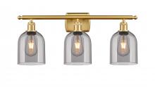 Innovations Lighting 516-3W-SG-G558-6SM - Bella - 3 Light - 26 inch - Satin Gold - Bath Vanity Light