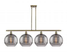 Innovations Lighting 516-4I-AB-G556-12SM - Rochester - 4 Light - 50 inch - Antique Brass - Cord hung - Island Light