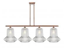 Innovations Lighting 516-4I-AC-G212 - Springwater - 4 Light - 50 inch - Antique Copper - Cord hung - Island Light