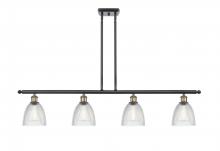 Innovations Lighting 516-4I-BAB-G382 - Castile - 4 Light - 48 inch - Black Antique Brass - Cord hung - Island Light