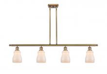  516-4I-BB-G391 - Ellery - 4 Light - 48 inch - Brushed Brass - Cord hung - Island Light