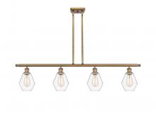 Innovations Lighting 516-4I-BB-G652-6 - Cindyrella - 4 Light - 48 inch - Brushed Brass - Cord hung - Island Light