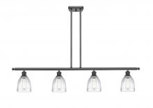 Innovations Lighting 516-4I-BK-G442 - Brookfield - 4 Light - 48 inch - Matte Black - Cord hung - Island Light