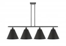 Innovations Lighting 516-4I-BK-MBC-12-BK - Berkshire - 4 Light - 50 inch - Matte Black - Cord hung - Island Light