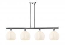 Innovations Lighting 516-4I-PC-G1217-10WV - White Venetian - 4 Light - 48 inch - Polished Chrome - Stem Hung - Island Light