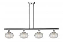 Innovations Lighting 516-4I-PC-G555-8CL - Ithaca - 4 Light - 48 inch - Polished Chrome - Cord hung - Island Light