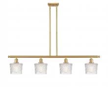  516-4I-SG-G402 - Niagara - 4 Light - 48 inch - Satin Gold - Cord hung - Island Light