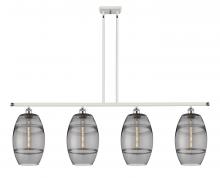 Innovations Lighting 516-4I-WPC-G557-8SM - Vaz - 4 Light - 48 inch - White Polished Chrome - Cord hung - Island Light