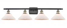 Innovations Lighting 516-4W-BAB-G131 - Orwell - 4 Light - 38 inch - Black Antique Brass - Bath Vanity Light