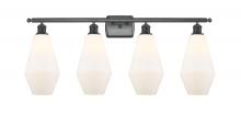 Innovations Lighting 516-4W-BK-G651-7 - Cindyrella - 4 Light - 37 inch - Matte Black - Bath Vanity Light