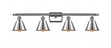 Innovations Lighting 516-4W-PC-M8 - Smithfield - 4 Light - 37 inch - Polished Chrome - Bath Vanity Light