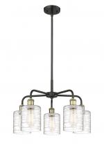 Innovations Lighting 516-5CR-BAB-G1113 - Cobbleskill - 5 Light - 23 inch - Black Antique Brass - Chandelier