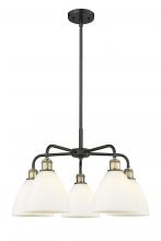 Innovations Lighting 516-5CR-BAB-GBD-751 - Bristol - 5 Light - 26 inch - Black Antique Brass - Chandelier