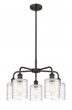 Innovations Lighting 516-5CR-OB-G1113 - Cobbleskill - 5 Light - 23 inch - Oil Rubbed Bronze - Chandelier