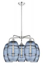 Innovations Lighting 516-5CR-PC-G557-8BL - Vaz - 5 Light - 26 inch - Polished Chrome - Chandelier