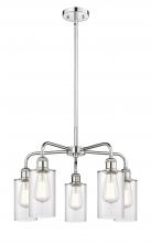 Innovations Lighting 516-5CR-PC-G802 - Clymer - 5 Light - 22 inch - Polished Chrome - Chandelier