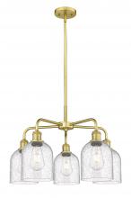 Innovations Lighting 516-5CR-SG-G558-6SDY - Bella - 5 Light - 24 inch - Satin Gold - Chandelier