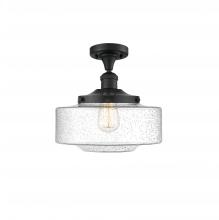 Innovations Lighting 517-1CH-BK-G694-12 - Bridgeton - 1 Light - 12 inch - Matte Black - Semi-Flush Mount