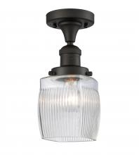 Innovations Lighting 517-1CH-OB-G302 - Colton - 1 Light - 6 inch - Oil Rubbed Bronze - Semi-Flush Mount