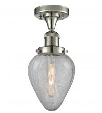 Innovations Lighting 517-1CH-PN-G165 - Geneseo - 1 Light - 7 inch - Polished Nickel - Semi-Flush Mount