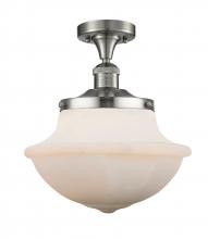 Innovations Lighting 517-1CH-SN-G541 - Oxford - 1 Light - 12 inch - Brushed Satin Nickel - Semi-Flush Mount