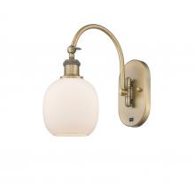  518-1W-BB-G101 - Belfast - 1 Light - 6 inch - Brushed Brass - Sconce