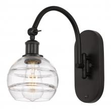 Innovations Lighting 518-1W-OB-G556-6CL - Rochester - 1 Light - 6 inch - Oil Rubbed Bronze - Sconce