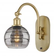 Innovations Lighting 518-1W-SG-G556-6SM - Rochester - 1 Light - 6 inch - Satin Gold - Sconce