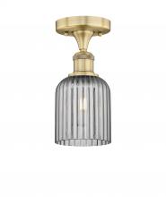 Innovations Lighting 616-1F-BB-G559-5SM - Bridal Veil - 1 Light - 5 inch - Brushed Brass - Semi-Flush Mount