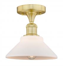 Innovations Lighting 616-1F-SG-G131 - Orwell - 1 Light - 8 inch - Satin Gold - Flush Mount