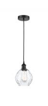 Innovations Lighting 616-1P-BK-G362 - Waverly - 1 Light - 6 inch - Matte Black - Cord hung - Mini Pendant