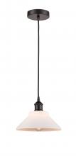 Innovations Lighting 616-1P-OB-G131 - Orwell - 1 Light - 8 inch - Oil Rubbed Bronze - Cord hung - Mini Pendant