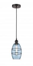 Innovations Lighting 616-1P-OB-G557-6BL - Vaz - 1 Light - 6 inch - Oil Rubbed Bronze - Cord hung - Mini Pendant