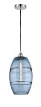 Innovations Lighting 616-1P-PC-G557-10BL - Vaz - 1 Light - 10 inch - Polished Chrome - Cord hung - Mini Pendant