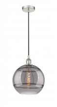 Innovations Lighting 616-1P-PN-G556-12SM - Rochester - 1 Light - 12 inch - Polished Nickel - Cord hung - Mini Pendant