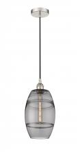 Innovations Lighting 616-1P-PN-G557-8SM - Vaz - 1 Light - 8 inch - Polished Nickel - Cord hung - Mini Pendant